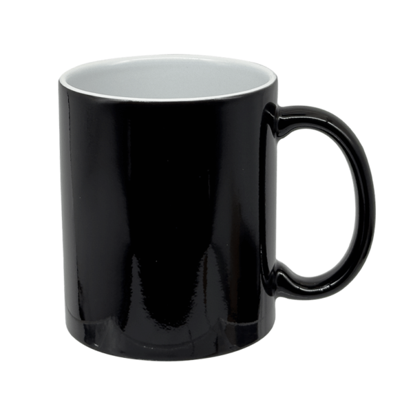 Sublimation Express | 11oz Sublimation Ceramic Magic Mug Black Gloss