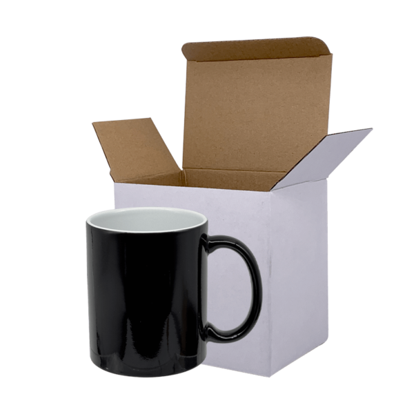 Sublimation Express | 11oz Sublimation Ceramic Magic Mug Black Gloss Sublimation Express | 11oz Sublimation Ceramic Magic Mug Black Gloss