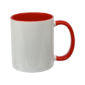 Sublimation Express | 11oz Sublimation Ceramic White and Red Mug