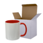Sublimation Express | 11oz Sublimation Ceramic White and Red Mug