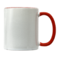 Sublimation Express | 11oz Sublimation Ceramic White and Red Mug