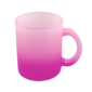 Sublimation Express | 11oz Sublimation Frosted Glass Mug Pink