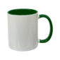 Sublimation Express | 11oz Sublimation Ceramic White and Green Mug