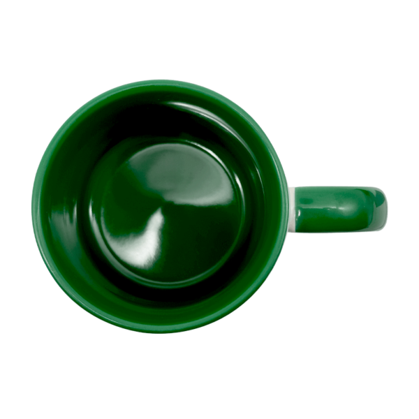 Sublimation Express | 11oz Sublimation Ceramic White and Green Mug Sublimation Express | 11oz Sublimation Ceramic White and Green Mug