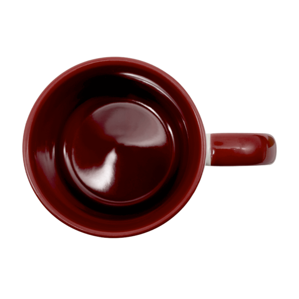 Sublimation Express | 11oz Sublimation Ceramic White and Maroon Mug Sublimation Express | 11oz Sublimation Ceramic White and Maroon Mug