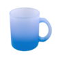Sublimation Express | 11oz Sublimation Frosted Glass Mug Blue