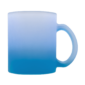 Sublimation Express | 11oz Sublimation Frosted Glass Mug Blue