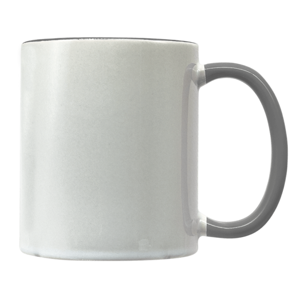 Sublimation Express | 11oz Sublimation Ceramic White and Grey Mug Sublimation Express | 11oz Sublimation Ceramic White and Grey Mug