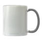 Sublimation Express | 11oz Sublimation Ceramic White and Grey Mug