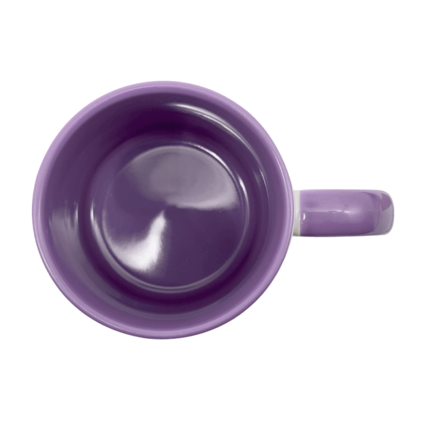 Sublimation Express | 11oz Sublimation Ceramic White and Purple Mug Sublimation Express | 11oz Sublimation Ceramic White and Purple Mug