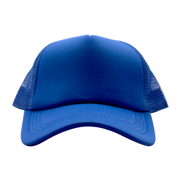 Sublimation Express | Sublimation 5 Panel Polyester Trucker Cap Blue and Blue Sublimation Express | Sublimation 5 Panel Polyester Trucker Cap Blue and Blue