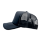 Sublimation Express | Sublimation 5 Panel Polyester Trucker Cap Black and Black