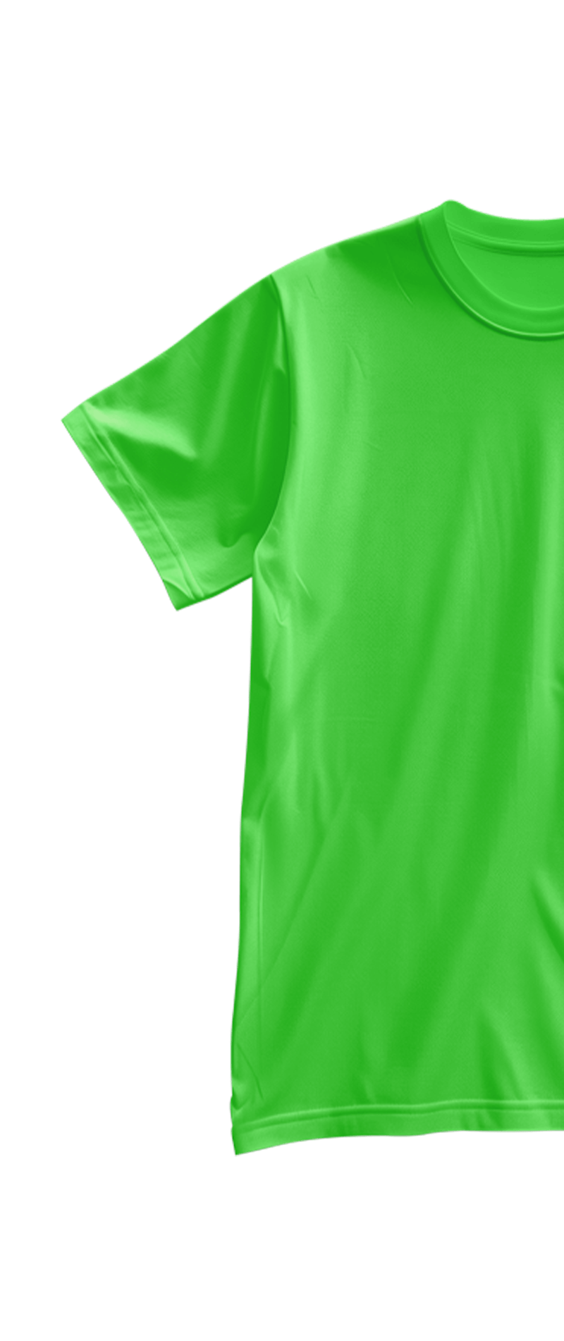 Sublimation Express | Sublimation Polyester T-Shirt Lime