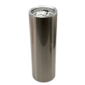 Sublimation Express | Sublimation Double Wall Stainless Steel Skinny Tumbler Silver 20oz