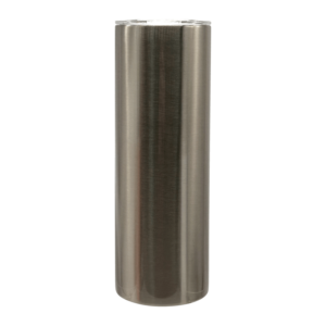 Sublimation Express | Sublimation Double Wall Stainless Steel Skinny Tumbler Silver 20oz