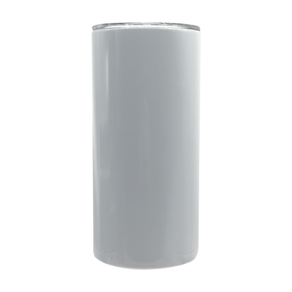 Sublimation Express | Sublimation Double Wall Stainless Steel Skinny Tumbler White 15oz