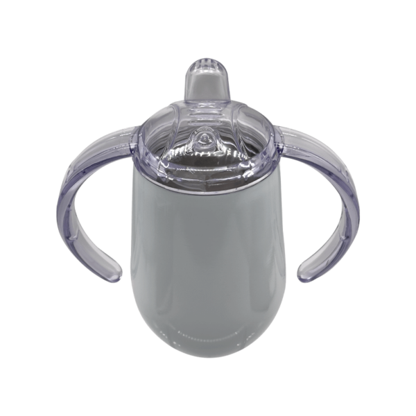 Sublimation Express | Sublimation Double Wall Stainless Steel 320ml Baby Sippy Cup White Sublimation Express | Sublimation Double Wall Stainless Steel 320ml Baby Sippy Cup White