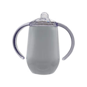 Sublimation Express | Sublimation Double Wall Stainless Steel 320ml Baby Sippy Cup White