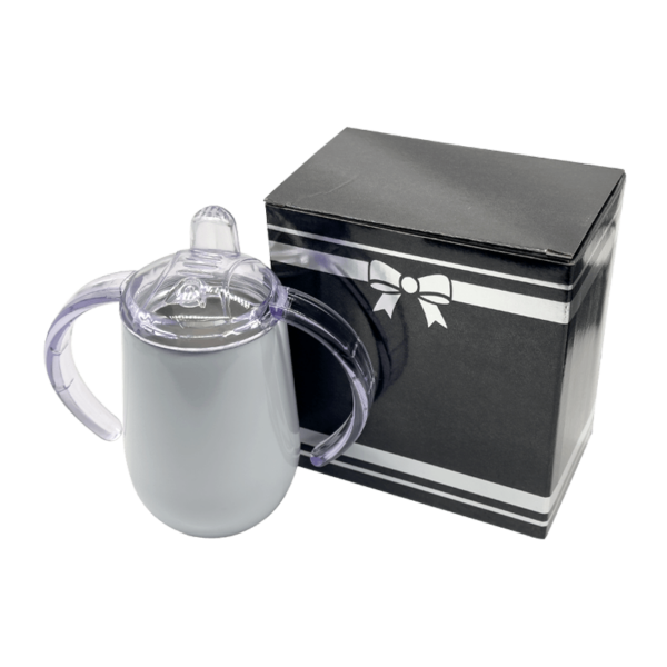 Sublimation Express | Sublimation Double Wall Stainless Steel 320ml Baby Sippy Cup White Sublimation Express | Sublimation Double Wall Stainless Steel 320ml Baby Sippy Cup White