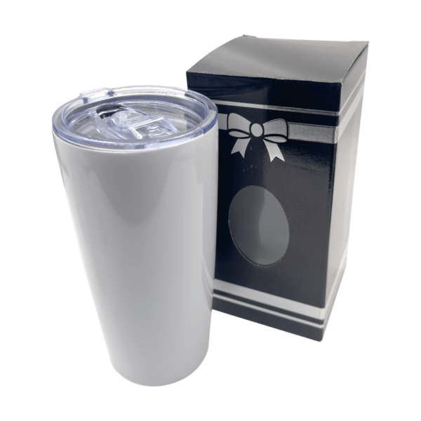 Sublimation Express | Sublimation Double Wall Stainless Steel 600ml Cone Shape Tumbler White Sublimation Express | Sublimation Double Wall Stainless Steel 600ml Cone Shape Tumbler White