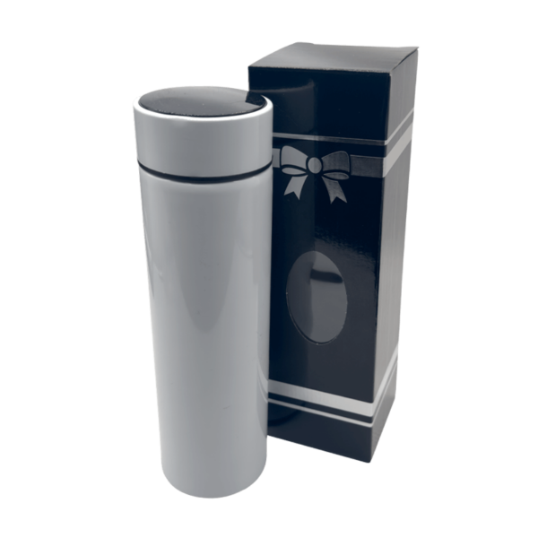 Sublimation Express | Sublimation Double Wall Stainless Steel 400ml Temperature Flask White Sublimation Express | Sublimation Double Wall Stainless Steel 400ml Temperature Flask White