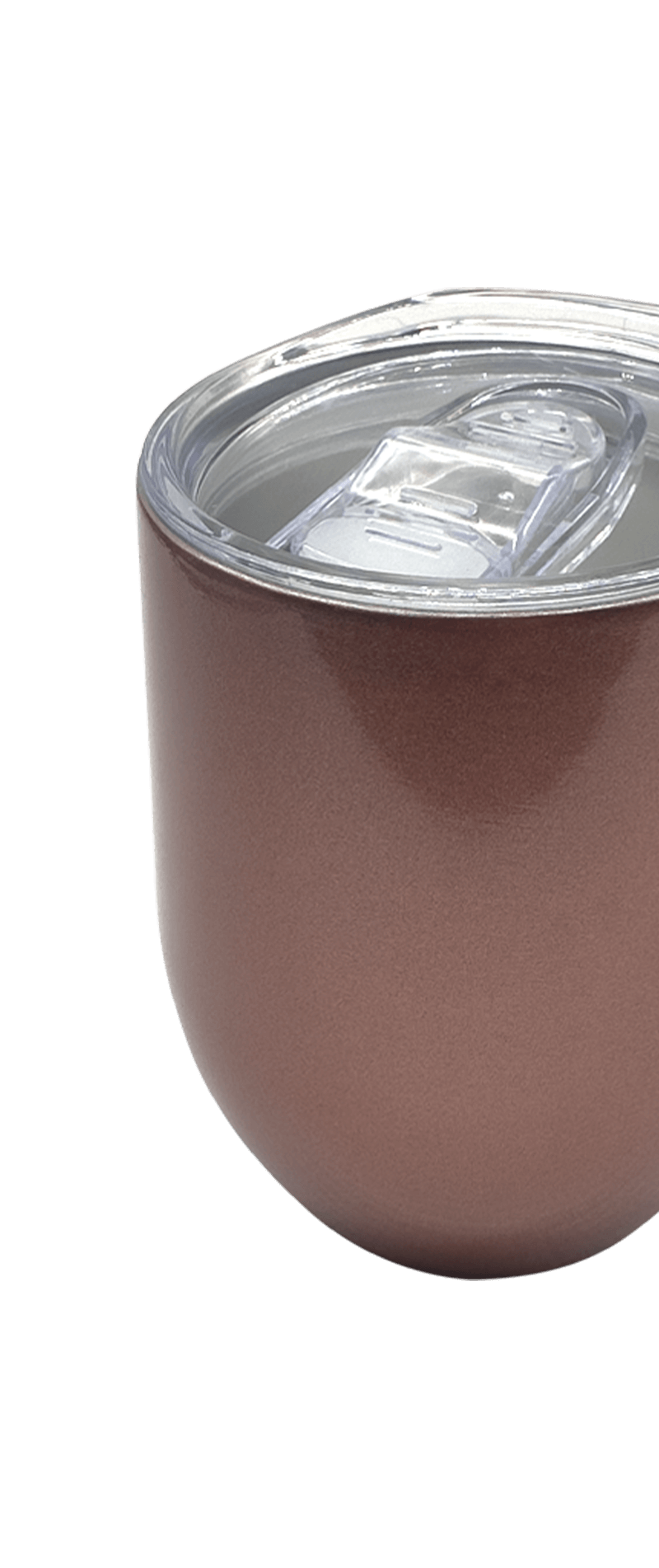 Sublimation Express | Sublimation Double Wall Stainless Steel 12oz Wine Tumbler Rose Gold