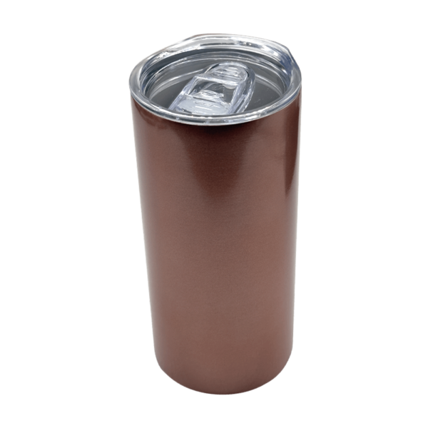 Sublimation Express | Sublimation Double Wall Stainless Steel Skinny Tumbler Rose Gold 15oz Sublimation Express | Sublimation Double Wall Stainless Steel Skinny Tumbler Rose Gold 15oz