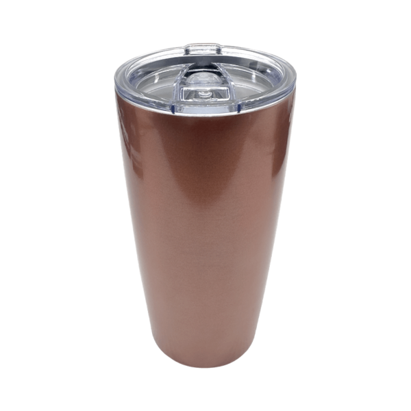 Sublimation Express | Sublimation Double Wall Stainless Steel 600ml Cone Shape Tumbler Rose Gold Sublimation Express | Sublimation Double Wall Stainless Steel 600ml Cone Shape Tumbler Rose Gold