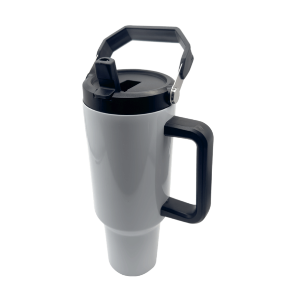 Sublimation Express | Sublimation Double Wall Stainless Steel Stanley Dupe 40oz White Sublimation Express | Sublimation Double Wall Stainless Steel Stanley Dupe 40oz White