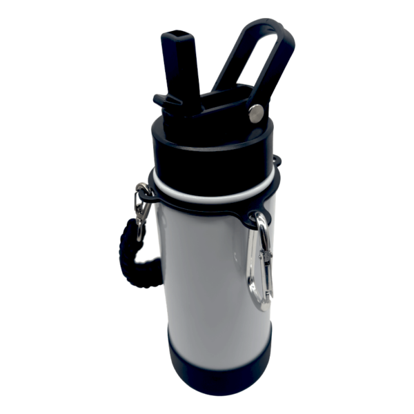 Sublimation Express | Sublimation Double Wall Stainless Steel 470ml Rope Water Bottle White Sublimation Express | Sublimation Double Wall Stainless Steel 470ml Rope Water Bottle White