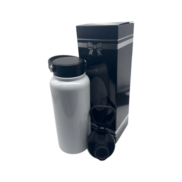 Sublimation Express | Sublimation Double Wall Stainless Steel 940ml Water Bottle White Sublimation Express | Sublimation Double Wall Stainless Steel 940ml Water Bottle White