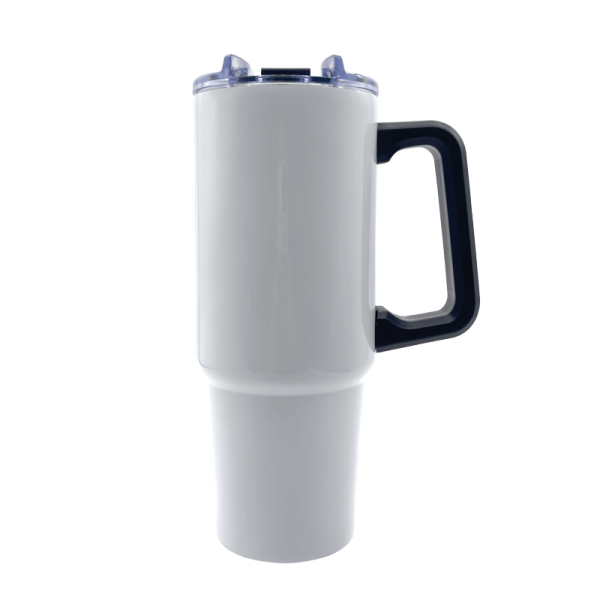 Sublimation Express | Sublimation Double Wall Stainless Steel Stanley Dupe 30oz White