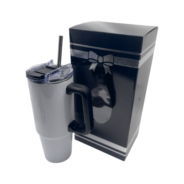 Sublimation Express | Sublimation Double Wall Stainless Steel Stanley Dupe 30oz White Sublimation Express | Sublimation Double Wall Stainless Steel Stanley Dupe 30oz White