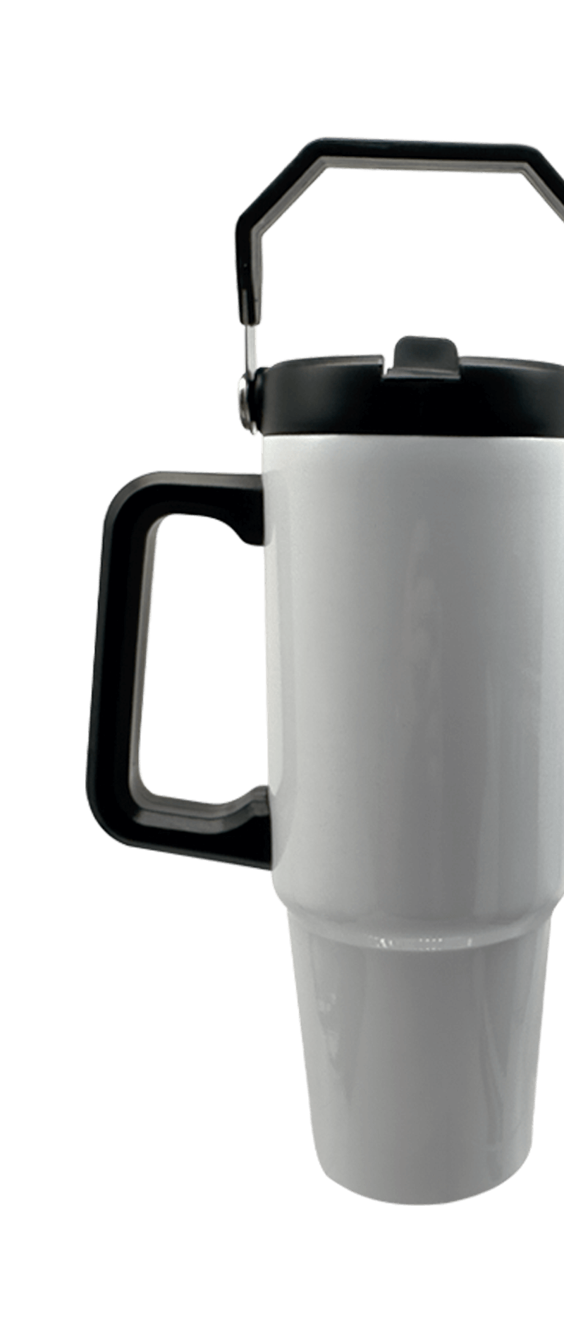 Sublimation Express | Sublimation Double Wall Stainless Steel Stanley Dupe 30oz White