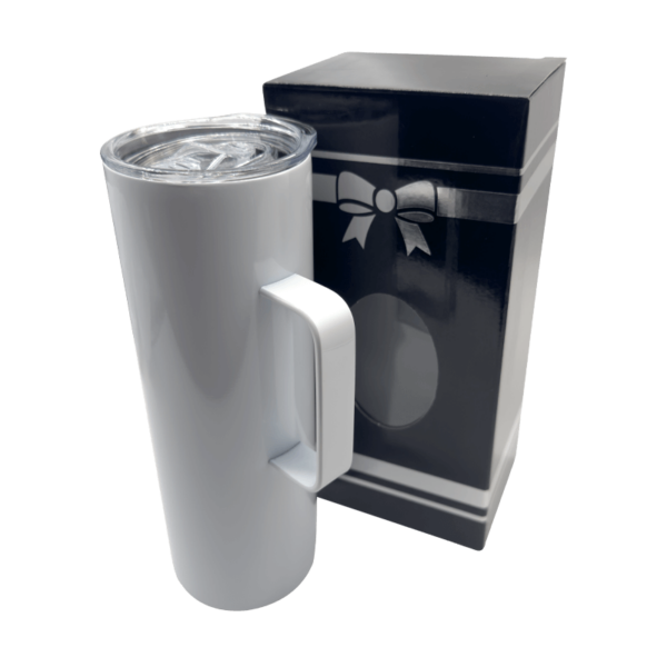 Sublimation Express | Sublimation Double Wall Stainless Steel 600ml Mug White Sublimation Express | Sublimation Double Wall Stainless Steel 600ml Mug White