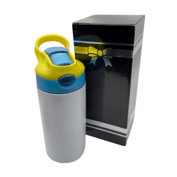 Sublimation Express | Sublimation Double Wall Stainless Steel 300ml Children Sippy Cup Yellow Sublimation Express | Sublimation Double Wall Stainless Steel 300ml Children Sippy Cup Yellow