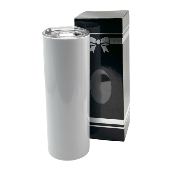 Sublimation Express | Sublimation Double Wall Stainless Steel Skinny Tumbler White Sublimation Express | Sublimation Double Wall Stainless Steel Skinny Tumbler White