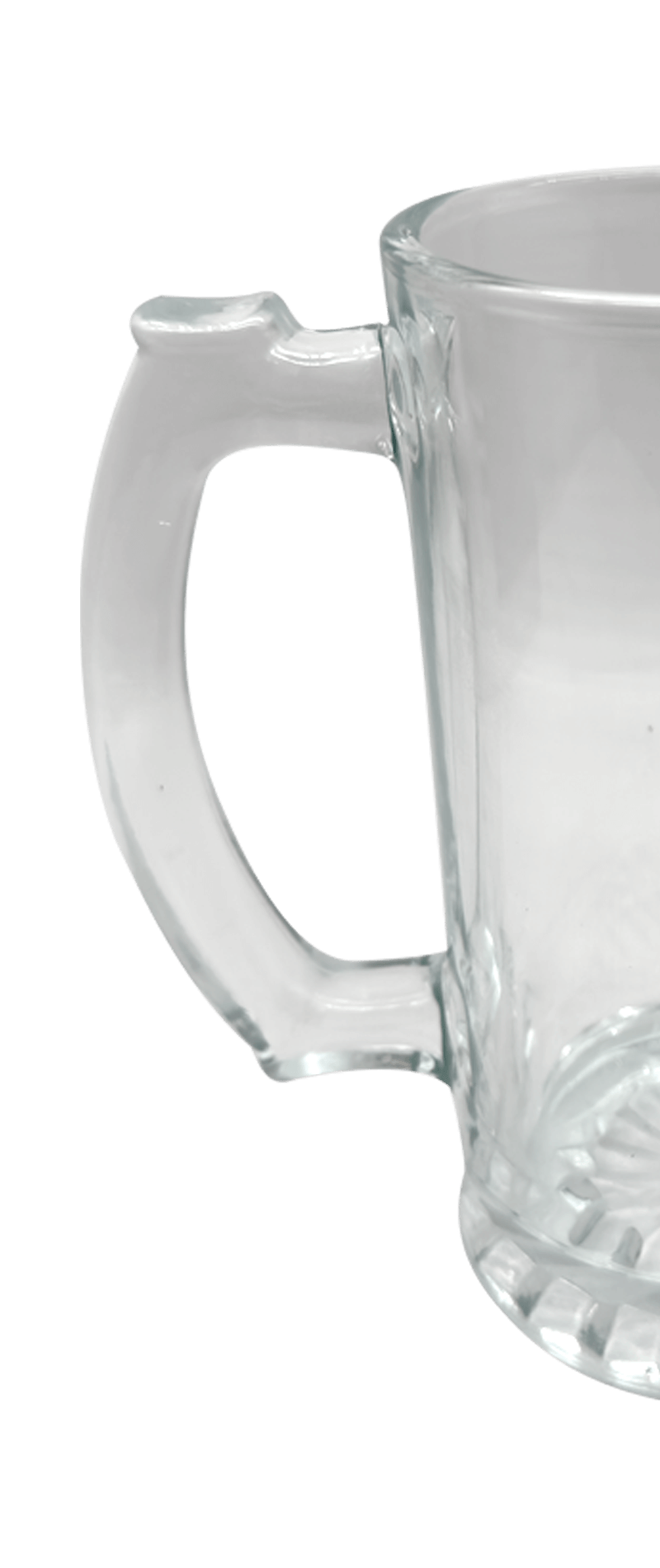 Sublimation Express | 16oz Sublimation Clear Glass Beer Mug