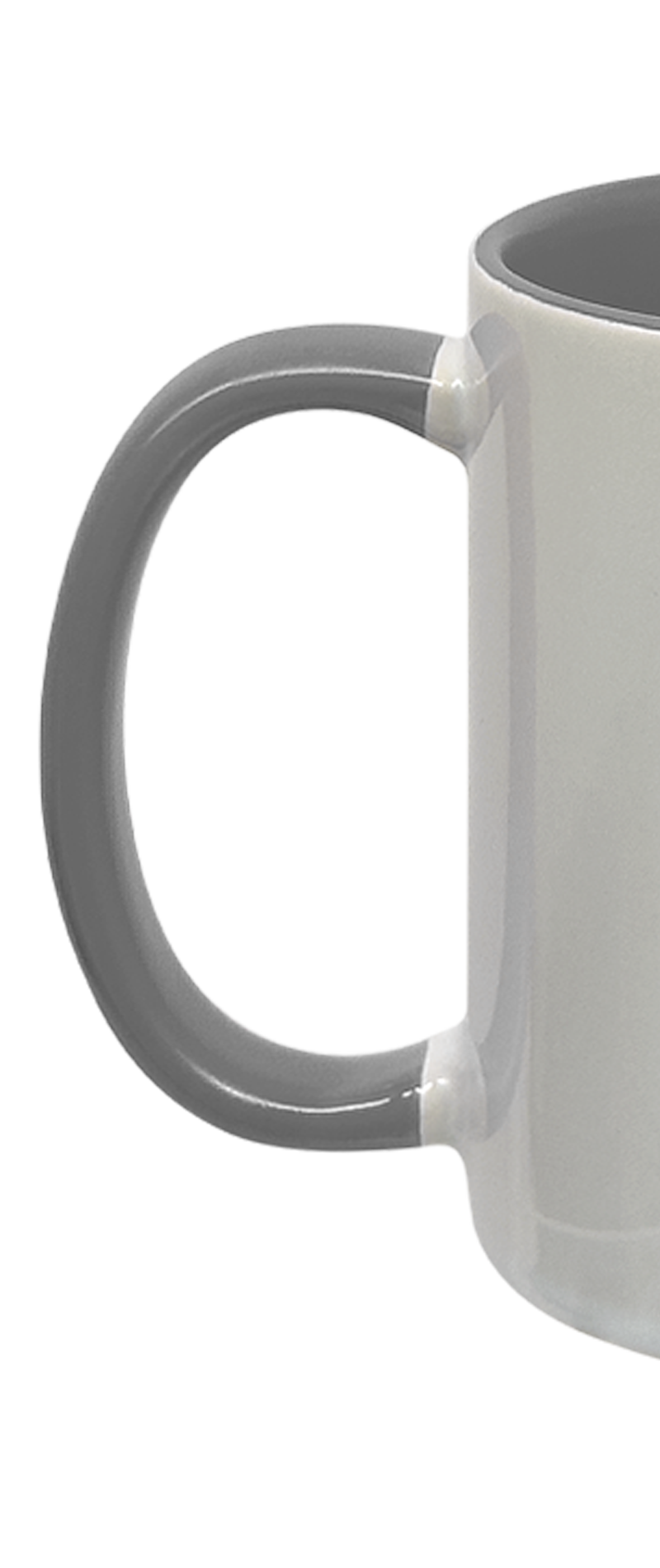 Sublimation Express | 11oz Sublimation Ceramic White and Grey Mug