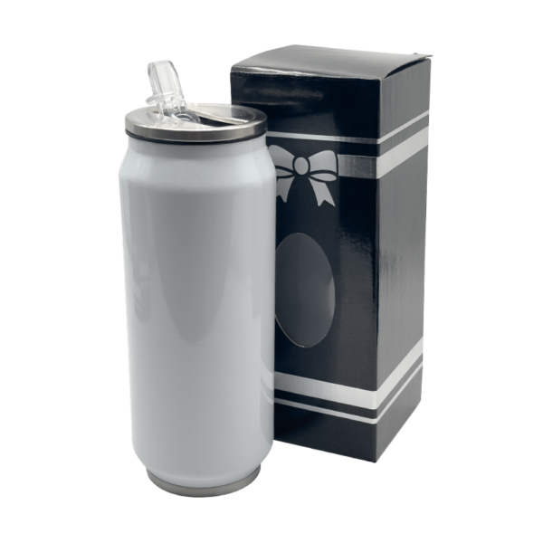 Sublimation Express | Sublimation Double Wall Stainless Steel 400ml Can White Sublimation Express | Sublimation Double Wall Stainless Steel 400ml Can White