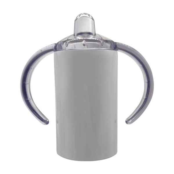 Sublimation Express | Sublimation Double Wall Stainless Steel 320ml Straight Baby Sippy White
