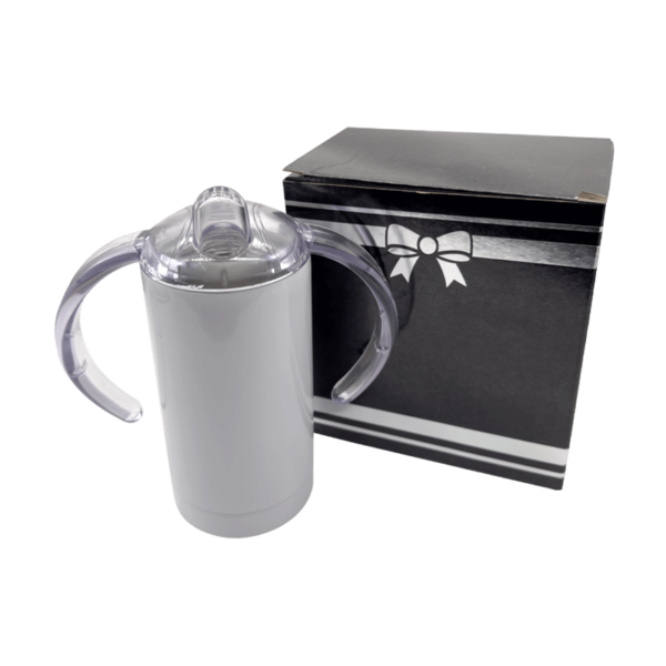 Sublimation Express | Sublimation Double Wall Stainless Steel 320ml Straight Baby Sippy White Sublimation Express | Sublimation Double Wall Stainless Steel 320ml Straight Baby Sippy White