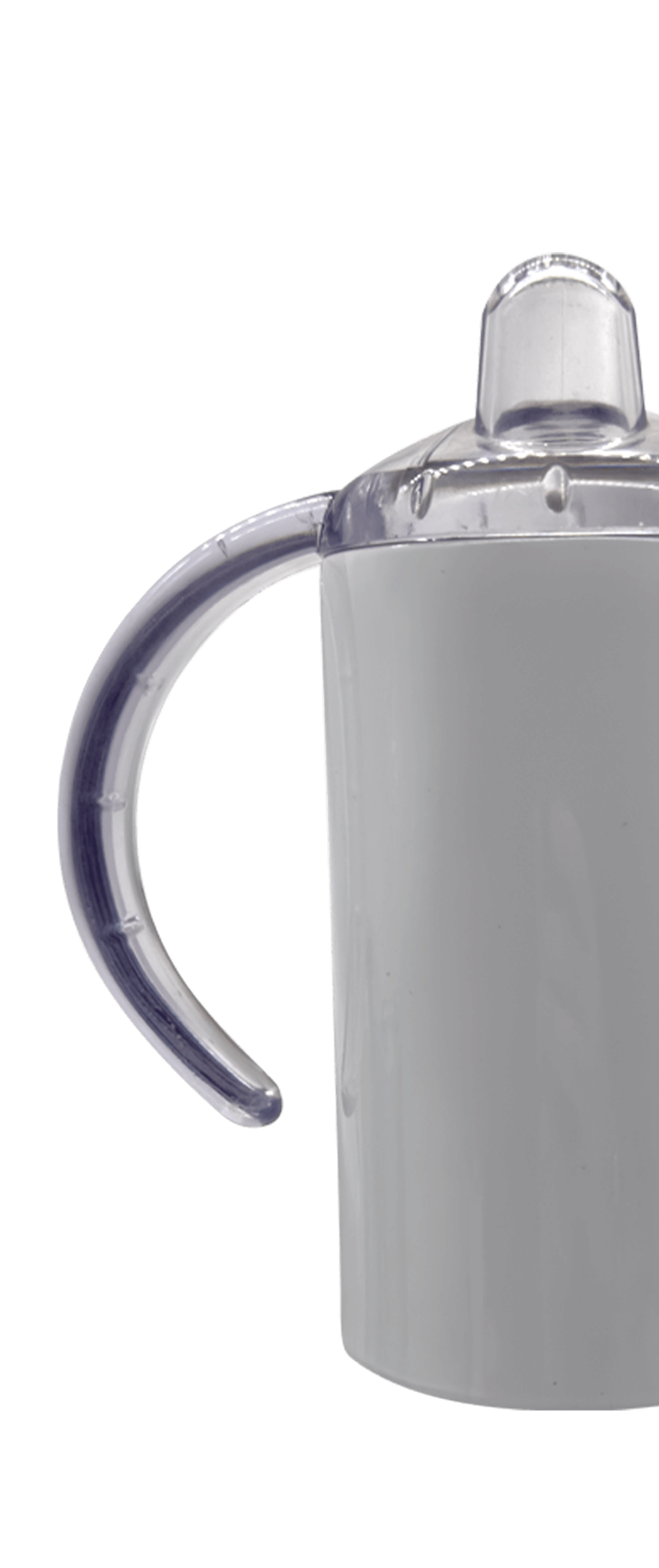 Sublimation Express | Sublimation Double Wall Stainless Steel 320ml Straight Baby Sippy White