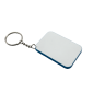 Sublimation Express | Blue Polymer Keyring Rectangle