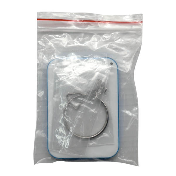 Sublimation Express | Blue Polymer Keyring Rectangle Sublimation Express | Blue Polymer Keyring Rectangle