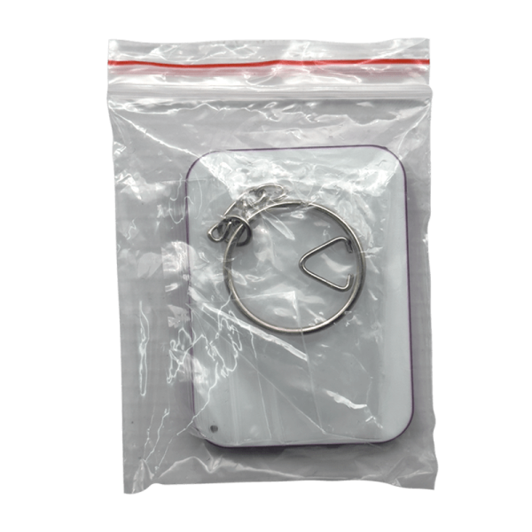 Sublimation Express | Purple Polymer Keyring Rectangle Sublimation Express | Purple Polymer Keyring Rectangle