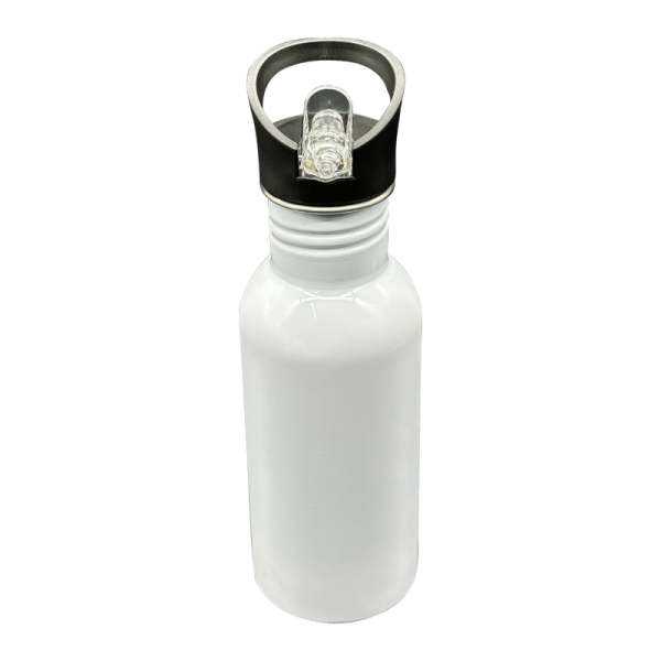 Sublimation Express | 650ml White Stainless Steel Aqua Plus Water Bottle Sublimation Express | 650ml White Stainless Steel Aqua Plus Water Bottle