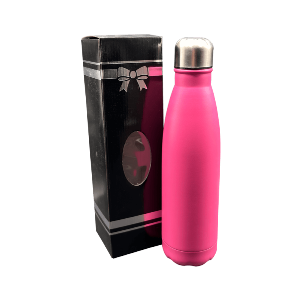 Engraving 500ml Cheaky Pink Stainless Steel Bottle Engraving 500ml Cheaky Pink Stainless Steel Bottle