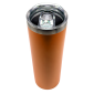Engraving Orange Stainless Steel Skinny Tumbler
