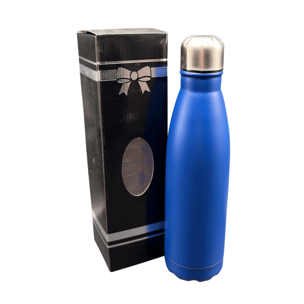 Engraving 500ml Royal Blue Stainless Steel Bottle Engraving 500ml Royal Blue Stainless Steel Bottle